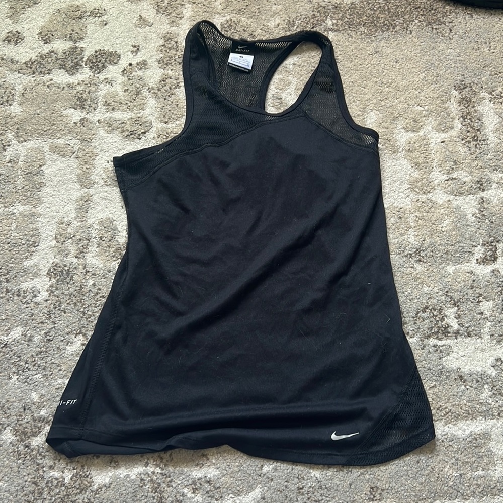 Nike asymmetrical workout athletic tank top